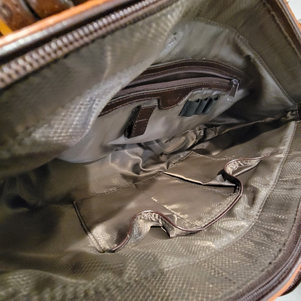Marc Chantal M.C. Handbags purse leather western excellent used condition - Picture 8 of 10
